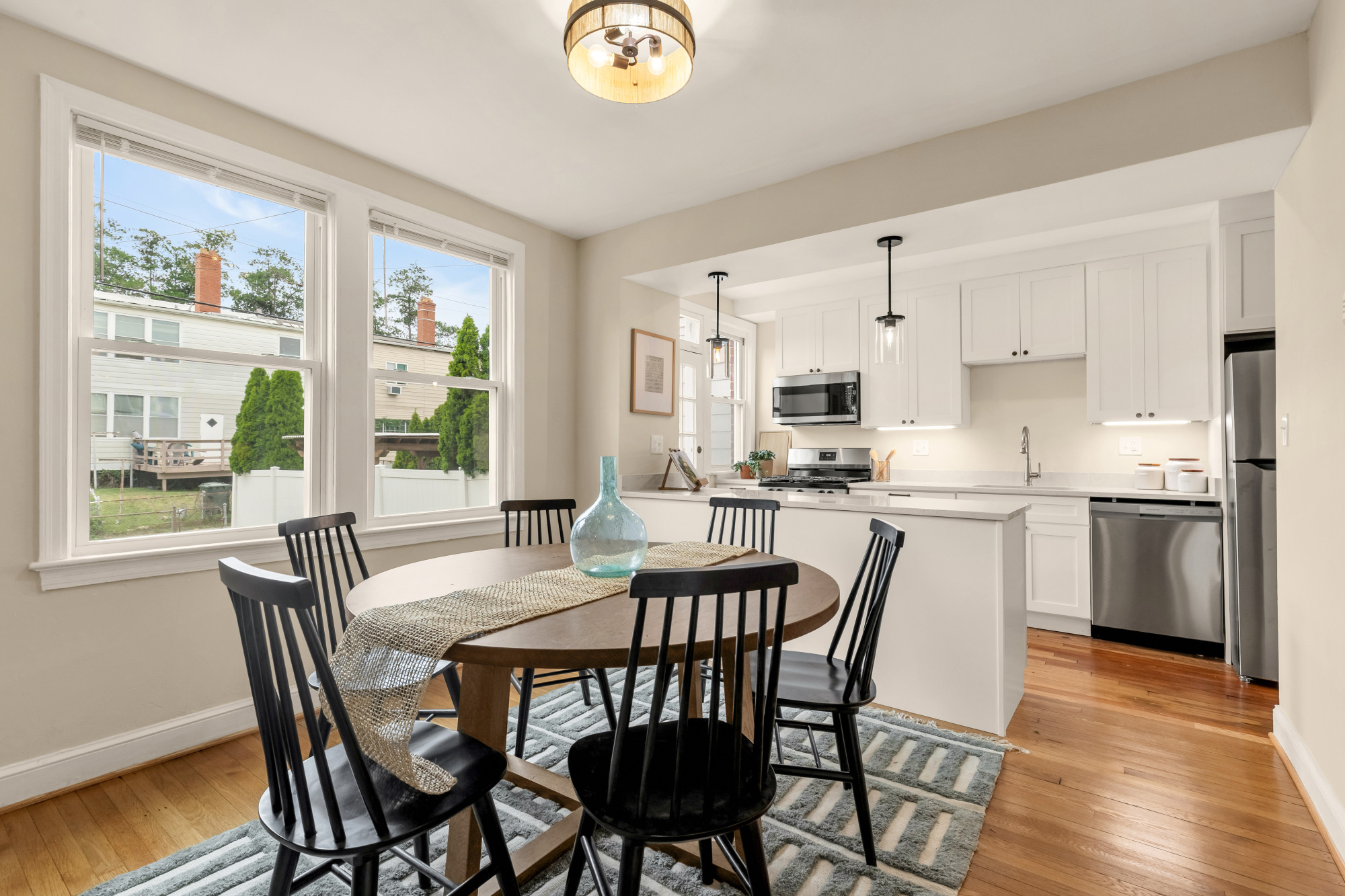 4002 10th ST NE DC  dining room and kitchen 